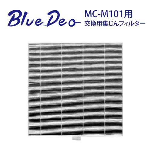 BlueDeo(MC-M1PF01・M型専用)交換用・集塵フィルター フジコー・光触媒・空気清浄機 FUJICO ブルーデオ専用フィルター　消耗品