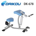 ダイコウ DK-678(DK678)アームエクステンション カール ジムシリーズ/リハビリ/トレーニング/介護予防/筋トレ【トレーニングマシーン】