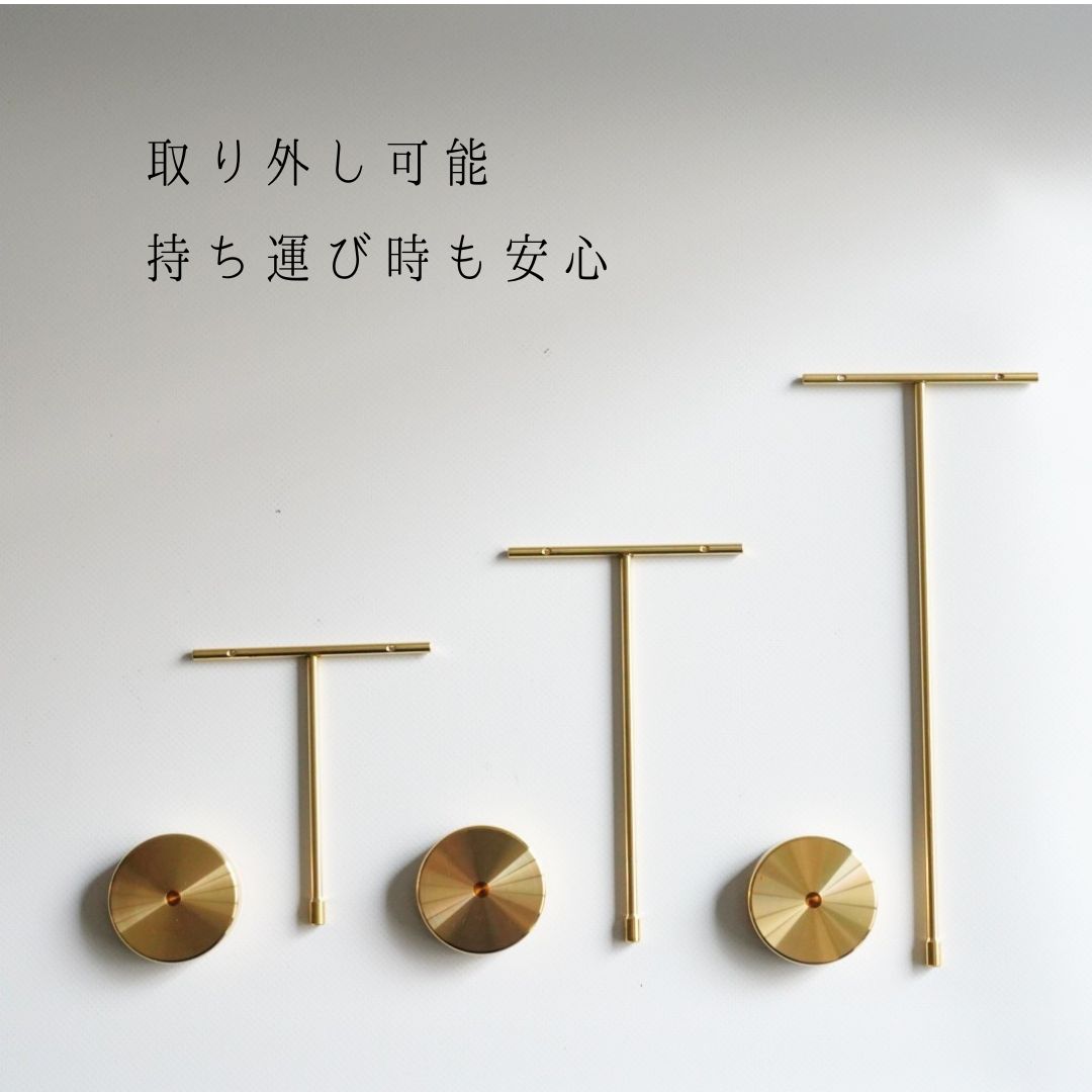 ピアススタンド アクセサリースタンド ディスプレイ シンプル 真鍮 回転 ケース 収...