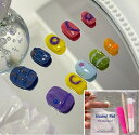 手作りネイルチップ 10枚入 おしゃれ可愛いネイルチップ つけ爪 グルー付 送料無料 貼るネイル 両面テープ グルー 強力接着剤ファイル クリーナー ウッドスティック セット付