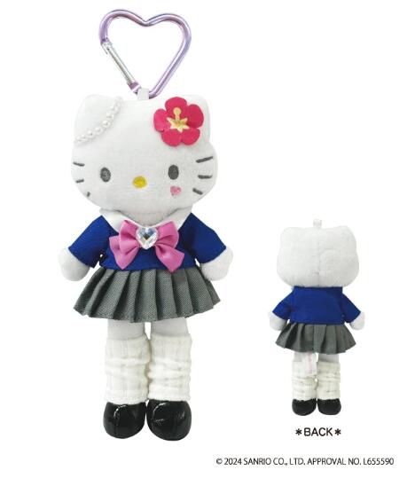（送料無料）サンリオキャラクターズ ハローキティ スタイルアップマスコット KT55-05 (コギャル)4571542991416