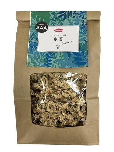 クラフト 水苔（NZ産AAA）1L