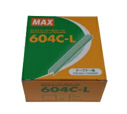 MAX（マックス）テープナー用ステープル　604C-L　4800本×10個入りのサムネイル