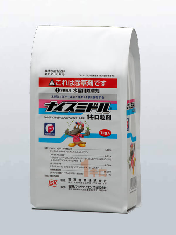 【取寄品】ナイスミドル1キロ粒剤　1kg
