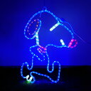 イルミネーション モチーフライト 子犬 63×50cm 動物 キャラクター LED ライト 屋外用 防雨 防水 かわいい 2D 大きい イヌ 庭 ガーデンンライト 吊り下げ 電飾 フェンス マンション 樹木