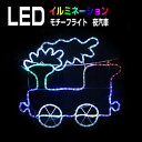 イルミネーション モチーフライト トレイン 65×62cm 乗り物 LED ライト 屋外用 防雨 防水 かわいい 2D 大きい 汽車 機関車 庭 ガーデンンライ...