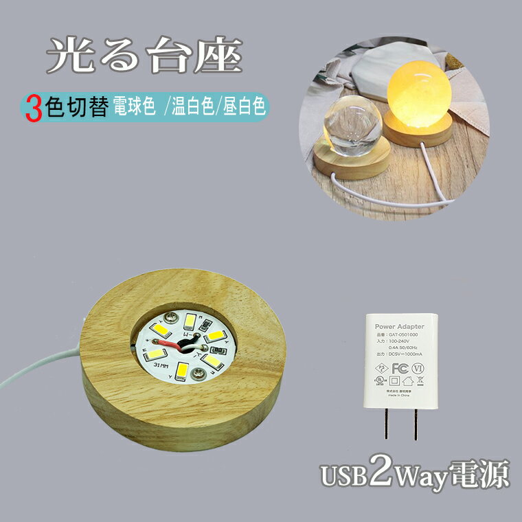    /(S65mm) LED  3 LED  USB ץ 饤ȥå ֤ ...