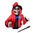 ハロウィン 飾り 骸骨 スカル ドクロ 光る お化け ピエロ モチーフ ライト 置物 電飾 ハロウィン装飾 恐怖 死神 お化け屋敷