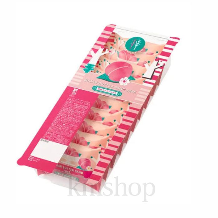 【訳あり　アウトレットセール】賞味期限2025.11.30【送料無料】シュガーバターの木 スイーツシュガーバターサンドの木 白桃ミルクショコラ (10個) お菓子 個包装 おもたせ 手土産　ギフト プレゼントのサムネイル