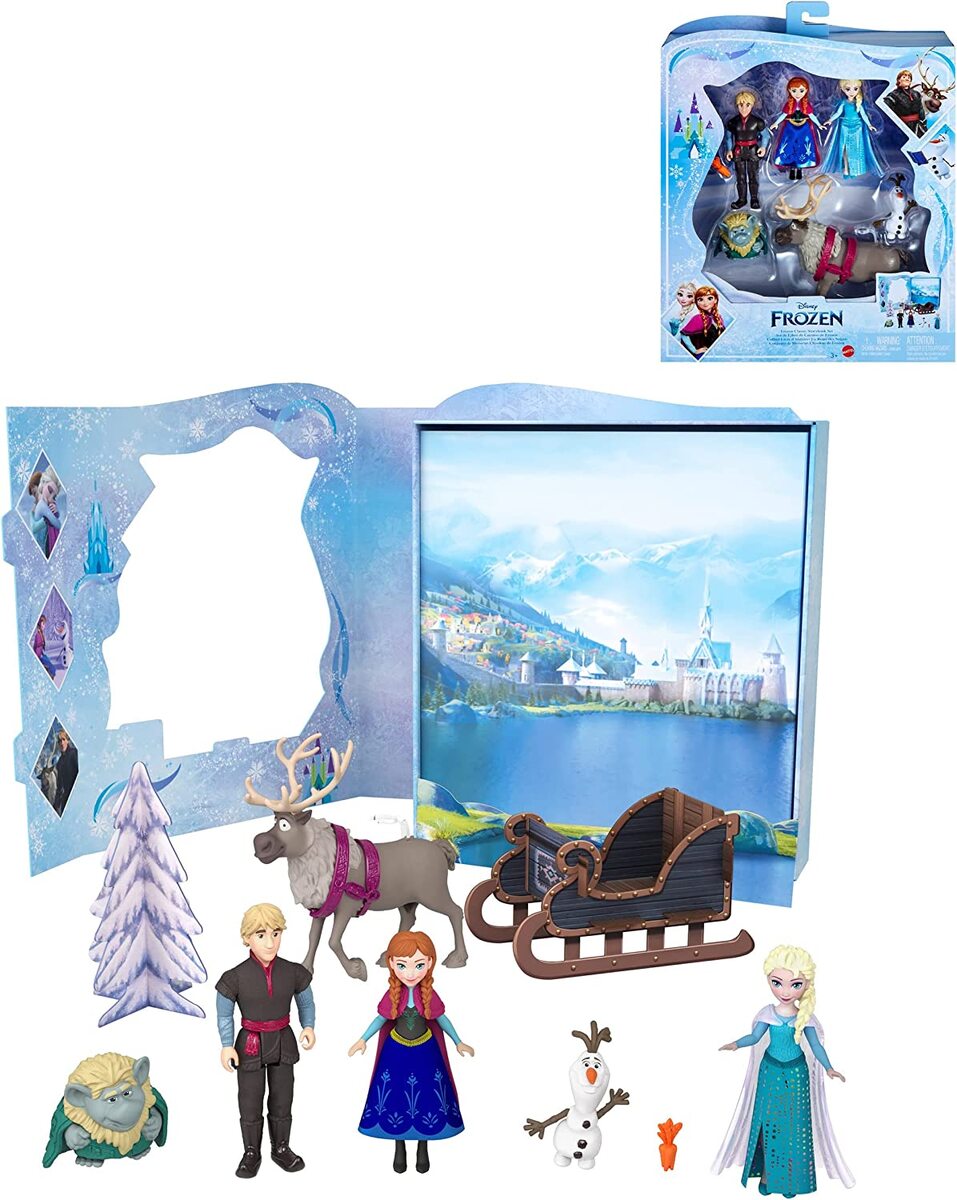 アナと雪の女王（Frozen） ディズニー クラシックストーリーブック（ミニドール）【着せ替え人形・