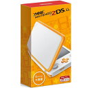 DS Newニンテンドー2DS LL 【ホワイト×オレンジ】