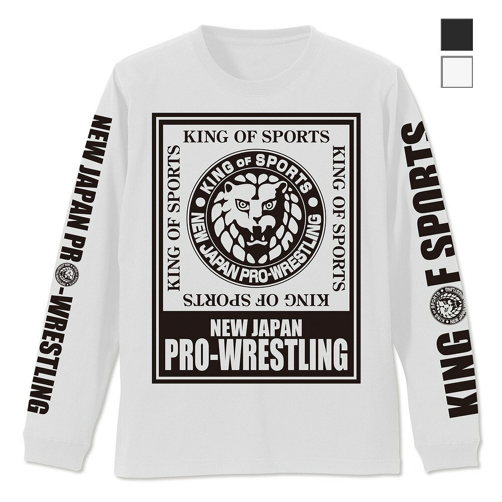新日本プロレスリング ライオンマーク ビッグシルエットロングスリーブTシャツ BLACK XL 【04/24頃入荷】のサムネイル