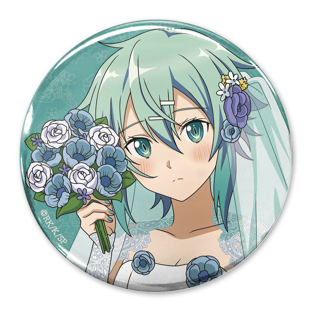 ソードアート・オンライン 描き下ろし シノン 65mm缶バッジ ウェディングドレスVe.. 【07/10頃入荷】