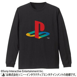 プレイステーション 袖リブロングスリーブTシャツ 初代“PlayStation” BLACK S 【07/16頃入荷】