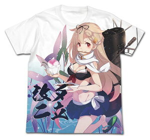 艦隊これくしょん -艦これ- 夕立改二 水着mode フルグラフィックTシャツ WHITE L 【08/16頃入荷】