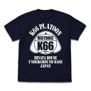 ケロロ軍曹 K66 アメカジデザイン Tシャツ NAVY XL 【08/04頃入荷】