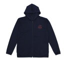 NARUTO-ナルト- 疾風伝 写輪眼 薄手ドライパーカー NAVY S 【07/24頃入荷】