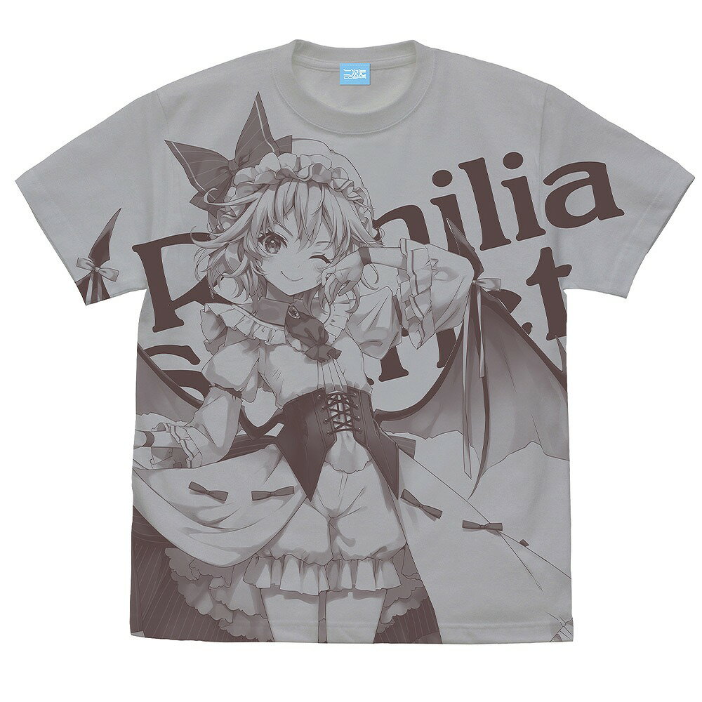 東方Project レミリア オールプリントTシャツ えれっとver. ASH M 【07/24頃入荷】