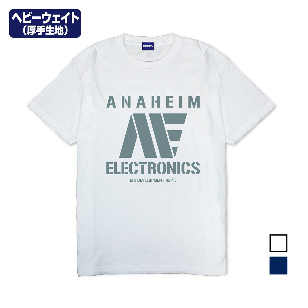 機動戦士Zガンダム アナハイム・エレクトロニクス ヘビーウェイトTシャツ WHITE M 