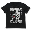 機動戦士ガンダム00 ガンダムエクシアリペア ヘッド Tシャツ BLACK S 【08/16頃入荷】(3)