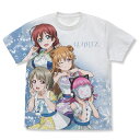 ラブライブ!虹ヶ咲学園スクールアイドル同好会 QU4RTZ フルグラフィックTシャツ WHITE S 【09/24頃入荷】