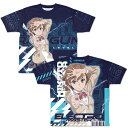 とある科学の超電磁砲T 御坂美琴 両面フルグラフィックTシャツ L 【09/16頃入荷】
