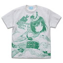 ラブライブ!虹ヶ咲学園スクールアイドル同好会 三船栞子 オールプリントTシャツ ASH XL 【09/24頃入荷】(3)
