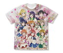 ラブライブ! μ’s フルグラフィックTシャツ WHITE M 【09/24頃入荷】
