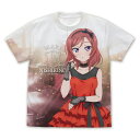 ラブライブ! 描き下ろし 西木野真姫 フルグラフィックTシャツ パーティー.. WHITE XL 【09/24頃入荷】