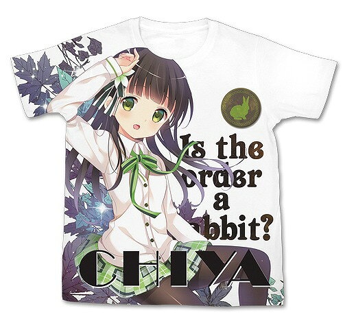 ご注文はうさぎですか？？ 千夜 フルグラフィックTシャツ 【09/22頃入荷】