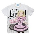 ラブライブ!スーパースター!! 描き下ろし 鬼塚 夏美 フルグラフィックTシャツ ロリータフ.. WHITE L 【10/04頃入荷】