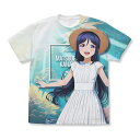ラブライブ!サンシャイン!! 描き下ろし 松浦果南 フルグラフィックTシャツ ソロコンサー.. WHITE M 【10/04頃入荷】(3)