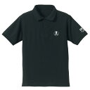 超時空要塞マクロス ロイフォッカー 刺繍ポロシャツ BLACK XL 【10/24頃入荷】