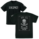 超時空要塞マクロス ロイ・フォッカー ドライTシャツ BLACK XL 【10/24頃入荷】