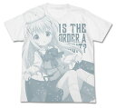 ご注文はうさぎですか? チノ オールプリントTシャツ WHITE M 【10/24頃入荷】