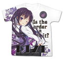 ご注文はうさぎですか?? リゼ フルグラフィックTシャツ WHITE L 【10/24頃入荷】
