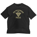 遊☆戯☆王デュエルモンスターズ 千年パズル ビッグシルエットTシャツ BLACK XL 【10/24頃入荷】