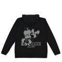 サルゲッチュ ピポサル 薄手ドライパーカー BLACK L 【10/04頃入荷】