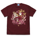 ラブライブ!虹ヶ咲学園スクールアイドル同好会 鐘 嵐珠 エモーショナルTシャツ BURGUNDY S 【11/16頃入荷】
