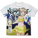 ラブライブ!虹ヶ咲学園スクールアイドル同好会 中須かすみ フルグラフィックTシャツ 水着Ver. WHITE L 【11/16頃入荷】