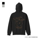 呪術廻戦 釘崎 野薔薇 ジップパーカー 渋谷事変ver. BLACK S 【10/24頃入荷】