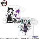アニメ「鬼滅の刃」 胡蝶しのぶ 両面フルグラフィックTシャツ XL 【11/16頃入荷】