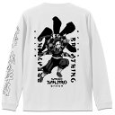 アニメ「鬼滅の刃」 竈門炭治郎 袖リブロングスリーブTシャツ WHITE L 【11/16頃入荷】