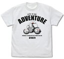 ドラゴンボール ブルマのバイク Tシャツ WHITE S 【11/16頃入荷】