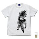 ドラゴンボールZ 超サイヤ人 孫悟空 Tシャツ WHITE M 【11/16頃入荷】