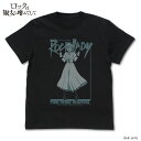 ロックは淑女の嗜みでして 院瀬見ティナ Tシャツ BLACK L 【10/24頃入荷】