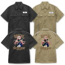 アニメ「ぼっち・ざ・ろっく!」 ★限定★後藤ひとり 刺繍ワークシャツ Playing the.. SAND KHAKI XL 【11/24頃入荷】