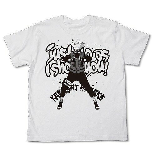 NARUTO-ナルト- 疾風伝 カカシTシャツ 【11/30頃入荷】
