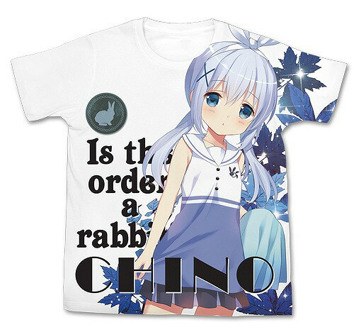 ご注文はうさぎですか？？ チノ フルグラフィックTシャツ 【02/16頃入荷】(3)