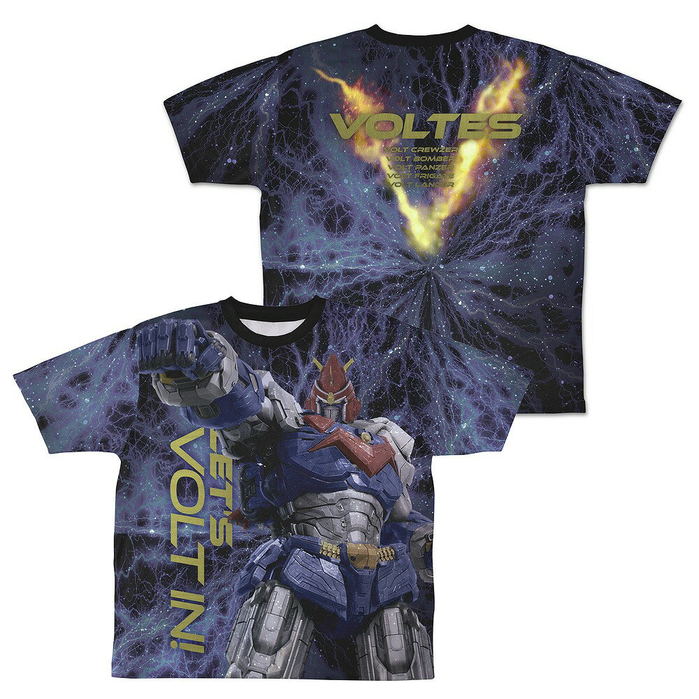 ボルテスV レガシー 両面フルグラフィックTシャツ 【02/16頃入荷】